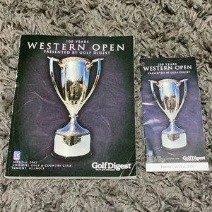 100 Year 2003 Golf Digest Western Open Cog Hill country club Tiger Woods winner